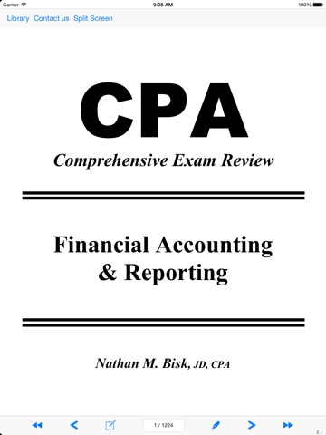 Bisk CPA Review PDF Viewer screenshot 4