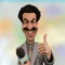 Yakshemash is a hilarious soundboard of over 80 of the highest quality voice clips from Borat