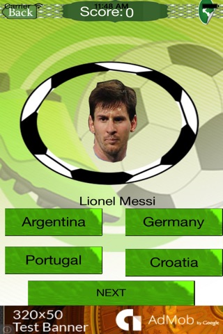 SoccerManiaQuiz2014 screenshot 3