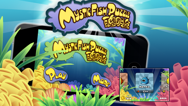 ‎Mystic Fish Puzzle GameBox Screenshot