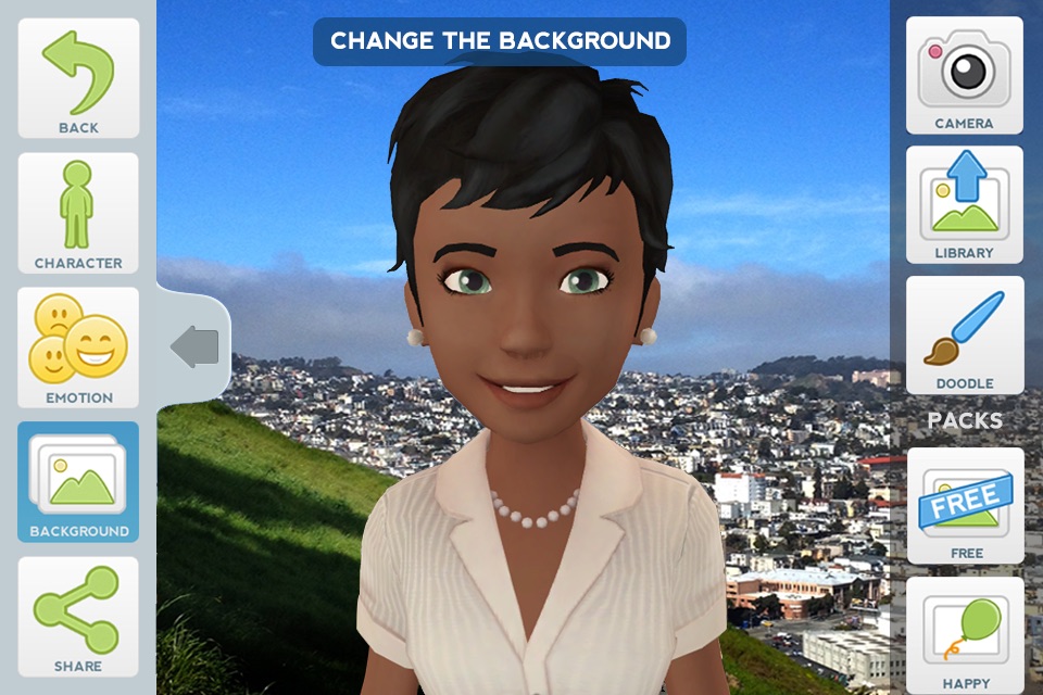 Tellagami screenshot 3