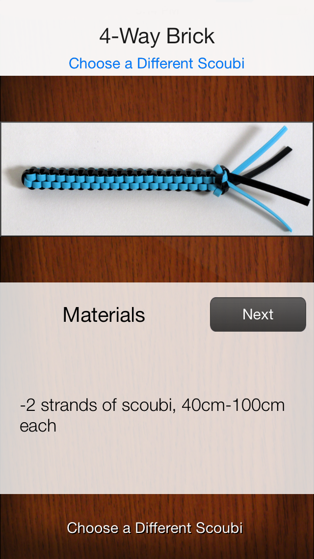 How to cancel & delete Scoubi - How to Make Woven Crafts! from iphone & ipad 4