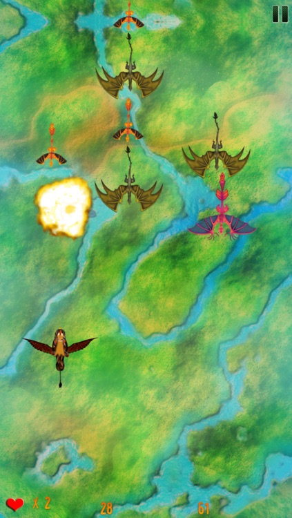 Griffin Rider Legend : Glory Soldier Defence against the dragon fire empire - Free screenshot-3