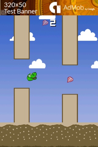 Flappy Dinosaur - Play one of the most fun animal games available now for free screenshot 2
