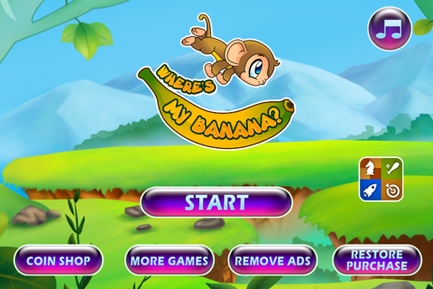 Brave Baby Monkey - Jungle Jump and Run Adventure screenshot 4