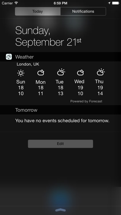 Weather Widget (Forecast + Current Weather)