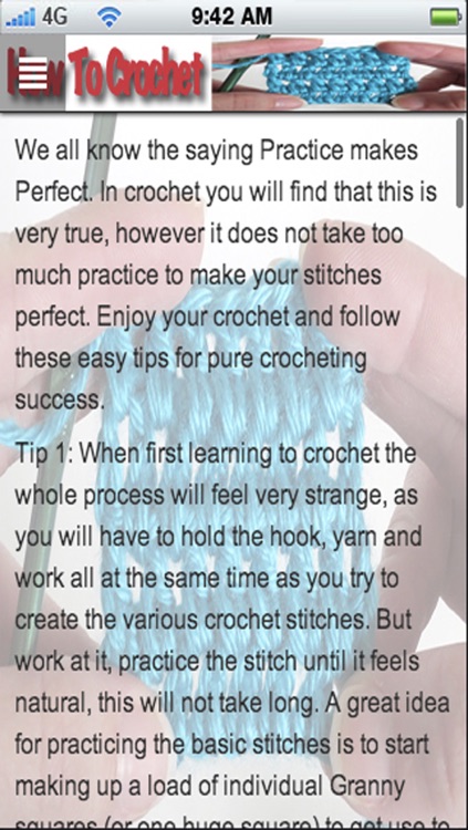 How To Crochet: Learn How To Crochet The Easy Way! screenshot-4