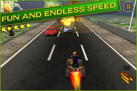 Quad Bike Bandit Racing (NOS Edition) - Police Rival Show Down screenshot 3