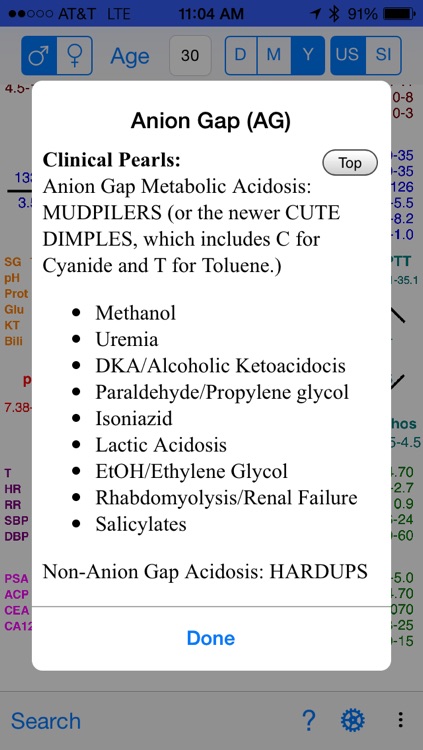 RH Medical Labs - Normal labs, now with Pediatric and Pregnancy labs in your pocket!