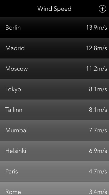 Weather Compare - List Stats screenshot-4