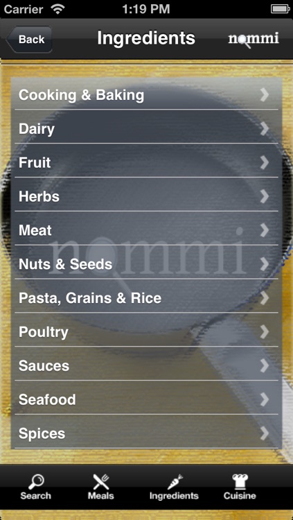 Nommi Food Guide screenshot-3