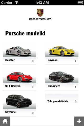 Porsche Eesti screenshot 2