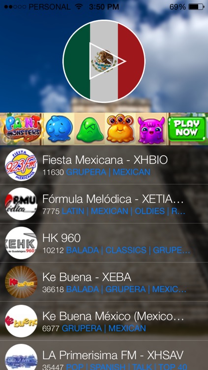 Mexico Radio Free - Tunein to live Mexican radio stations (México) screenshot-3