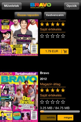 Bravo Hungarian Edition screenshot 2
