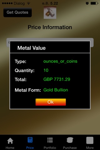 Gold and Silver Bullion Tracker screenshot 3