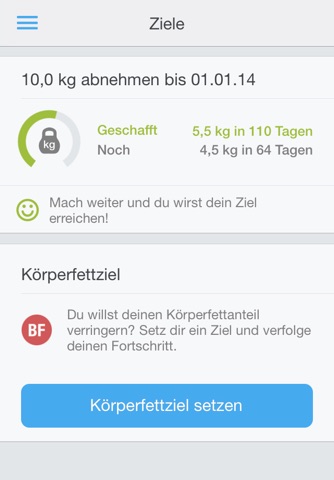 Runtastic Libra: Weight Tracker & Body Analyzer App for your Smart Scale screenshot 4