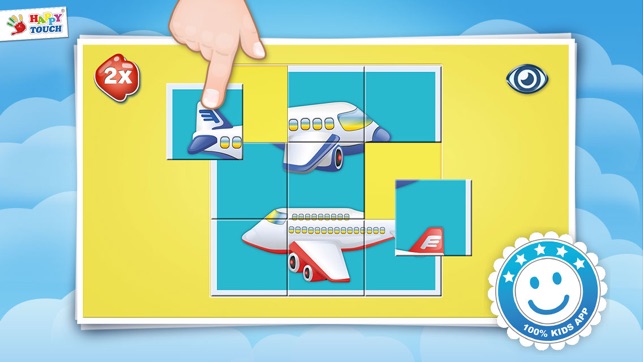 Airport 9 Pieces Puzzle Set  - Game for Kids by HappyTouch® (圖1)-速報App