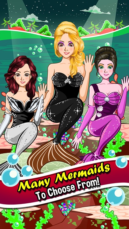 A Mermaid Princess Salon Spa Makeover - fun little nose & leg make up kids games for girls