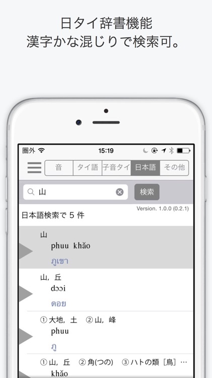 OKA 式 音で引く・タイ語辞典 by Shigenori Oka