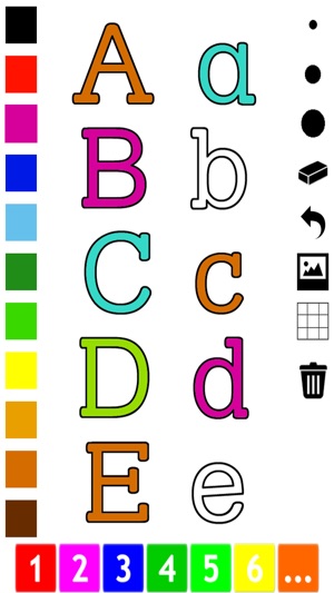 Verwonderlijk Abc Kleurboek : Leren schrijven het alfabet in het Engels in de WX-89