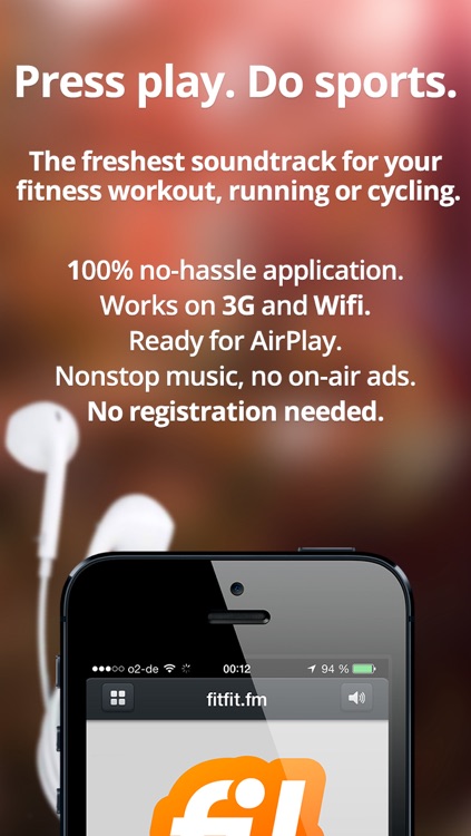 fitfit.fm Workout Music for Running, Walking & Fitness