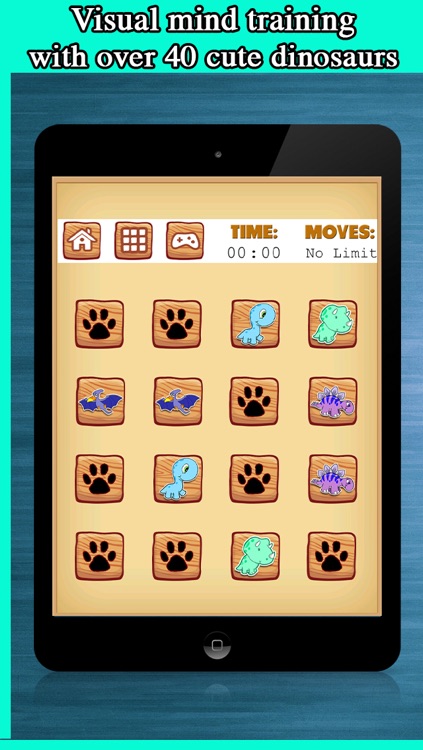 Dinosaurs Matching Pair Games