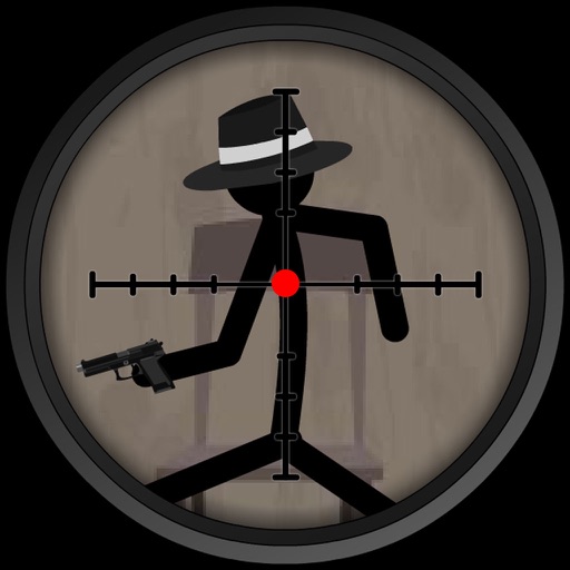 stickman with sniper