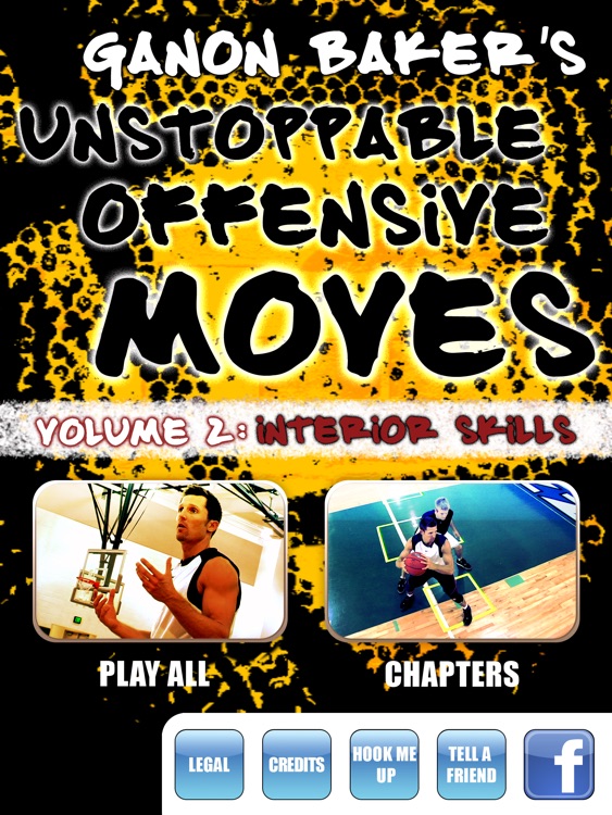 Unstoppable Offensive Moves: Volume 2 - Post & Interior Scoring Skills - With Ganon Baker - Full Court Basketball Training Instruction - XL