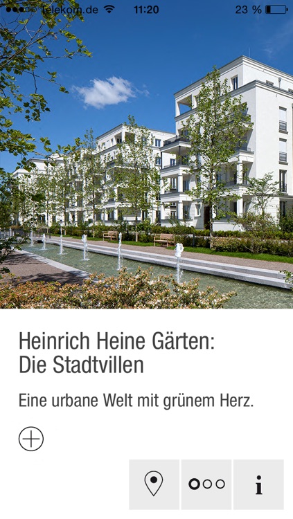 Heinrich Heine Gärten Düsseldorf For Iphone By Cadman Gmbh