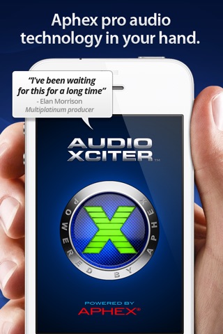 Audio Xciter Silver screenshot 2