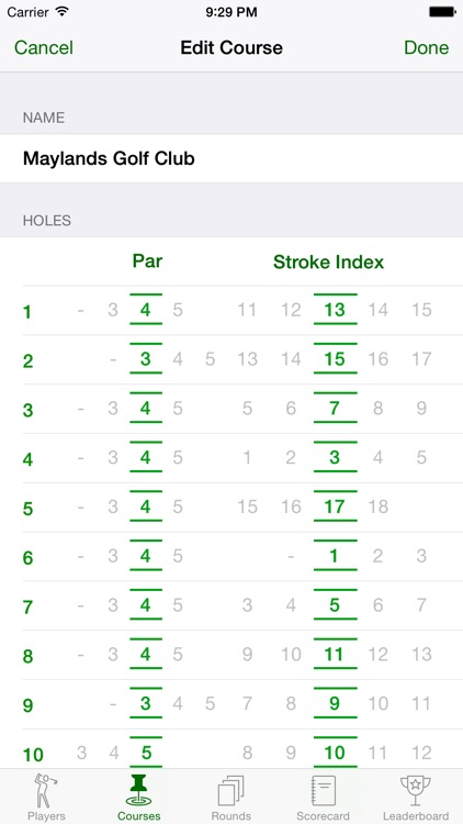 Golf Scorecard Pro screenshot-3