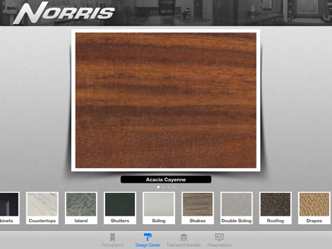 Norris Homes for iPad screenshot 2