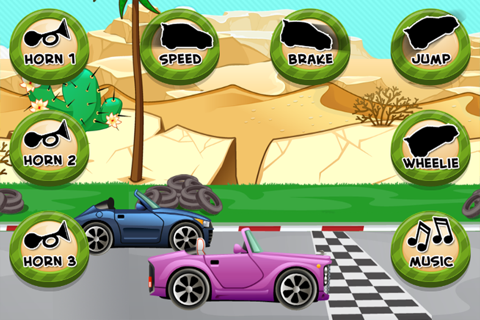 Car Race Game for Toddlers and Kids screenshot 2