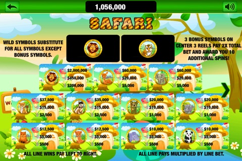 World Safari Slots screenshot 3