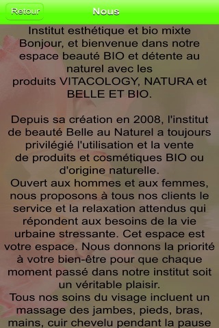 Belle Au Naturel screenshot 4
