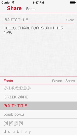 Share Fonts(圖1)-速報App