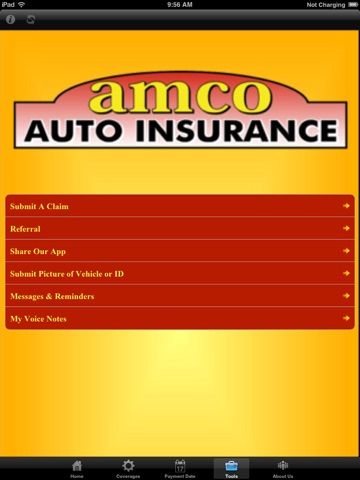 Amco Auto Insurance HD screenshot 3