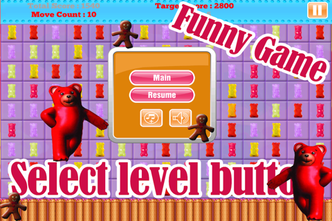 Gummy Bear Crush Lite screenshot 3