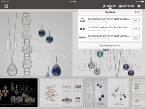 Hamilton Jewelers iCatalog+ screenshot 4
