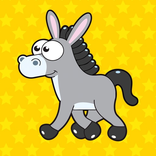 What does the donkey say Icon