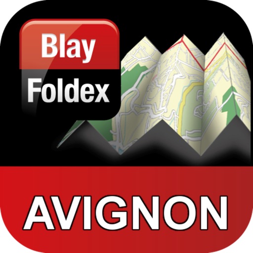 Avignon Map - Blay Foldex