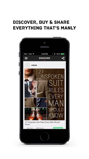 Dudepins: Men's App - Discover Cool Stuff For Guys(圖1)-速報App