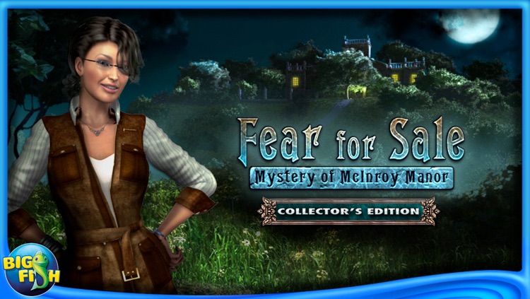 Fear For Sale: Mystery of McInroy Manor - A Hidden Object Adventure screenshot-4