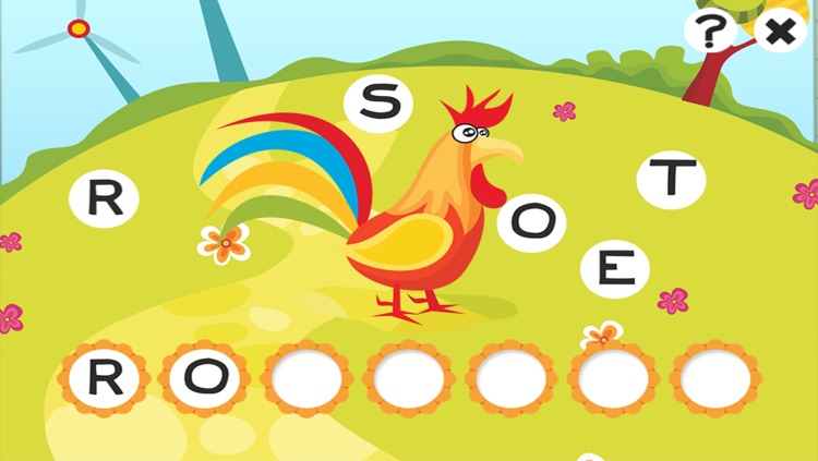 ABC Farm games for children: Train your word spelling skills of animals for kindergarten and pre-school screenshot-4