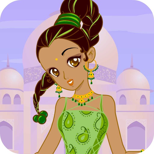 Indian Dancer Dress Up icon