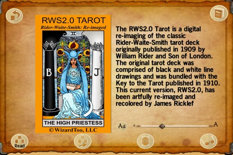Tarot eCards screenshot 2