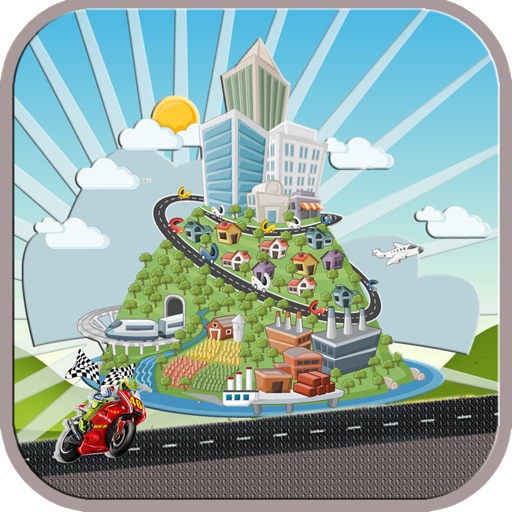 Moto GP 1 - Control your automobile motorbike through the tough mountain trails. iOS App
