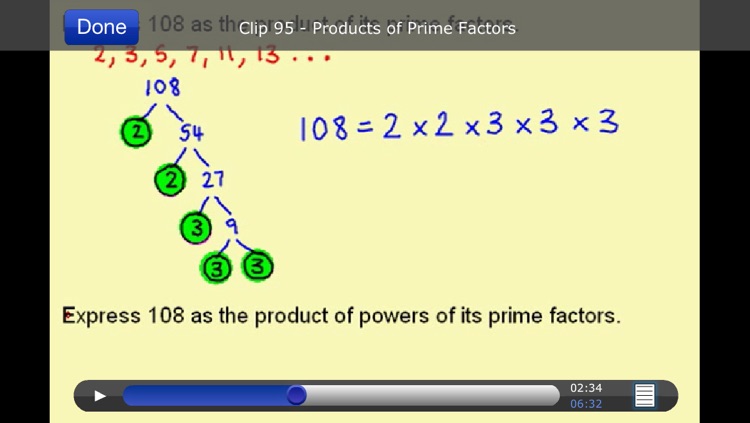 MathsWatch GCSE screenshot-3