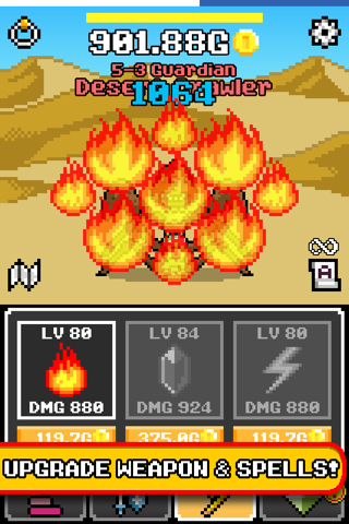 Final Meteor - The JRPG Clicker screenshot 3