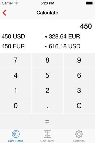 Euro Exchange Rates screenshot 3
